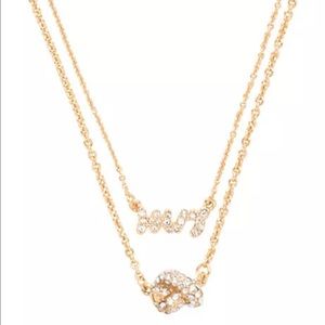 ENGAGED? Kate Spade "MRS" BRIDE Necklace T…